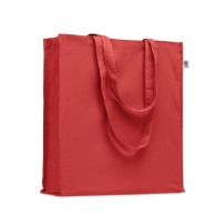 Grand sac shopping coloré en coton bio