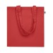Grand sac shopping coloré en coton bio cadeau d’entreprise
